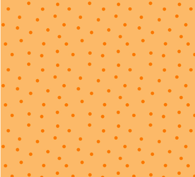 A Pilgrim's Autumn Dot Creamsicle Fabric