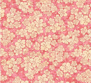 Anime Friends Floral Carnation Fabric