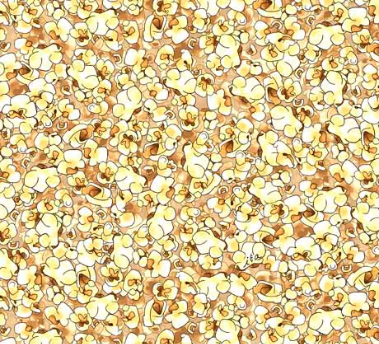 Double Feature Popcorn Cream Fabric