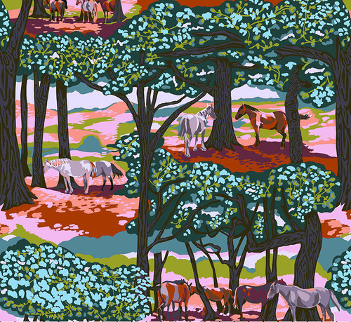 Good Gracious New Forest Dappled Fabric