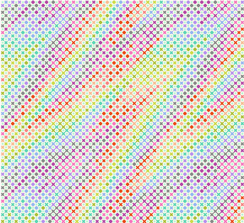 ROAR! Northern Lights Mint Yardage