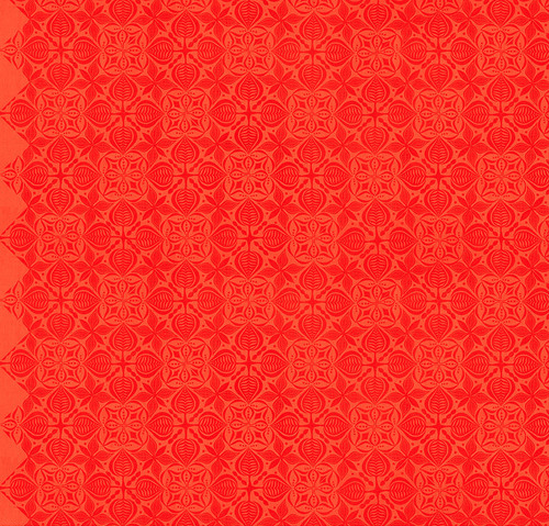 Grace Curious Tangerine Fabric