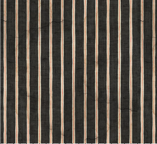 Laboratory Striped Black Fabric