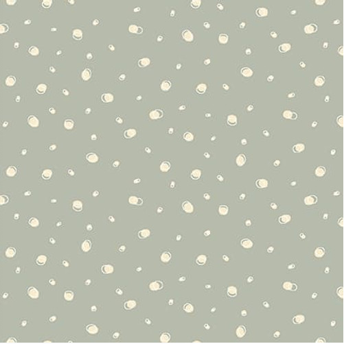 Down Tinsel Lane Snowflakes Light Blue Yardage