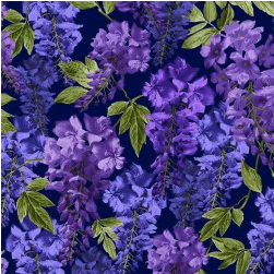 Wisteria Lane Wisteria Midnight Fabric