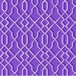 Wisteria Lane Wisteria Trellis Grape Fabric