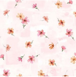 Notting Hill Pick a Petal Pink Fabric