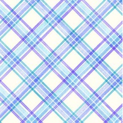 Notting Hill Pastoral Plaid Lilac Fabric