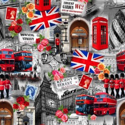 City of London Changing of the Guard Multi Fabric