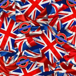 City of London Union Jack Royal Fabric