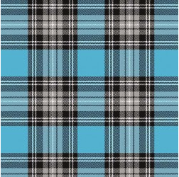 City of London Windsor Plaid Blue Fabric