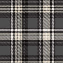 City of London Windsor Plaid Pewter Fabric