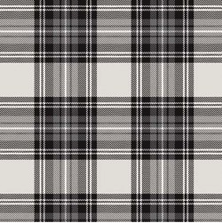 City of London Windsor Plaid Silver Fabric