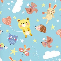 Baby Love Little Prince Toys Blue Fabric