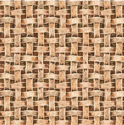 Happy Pie Season Lattice Pie Crust Beige Fabric