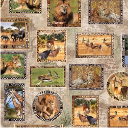 Serengeti Plains Wild Portraits Sand Yardage