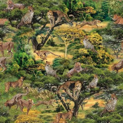 Serengeti Plains a Leap & a Streak Jungle Yardage