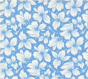 Denim & Daisies Sunday Best Florals Stonewashed Yardage