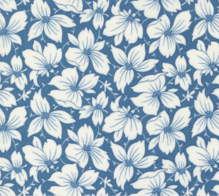 Denim & Daisies Sunday Best Florals Denim Yardage