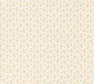 Denim & Daisies Petite Paisleys Blenders Nutmeg Yardage