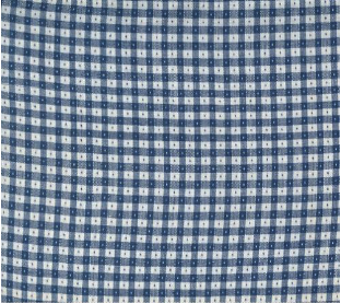 Denim & Daisies Wovens Gingham Checks and Plaids Midnight Jeans Yardage