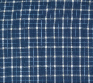 Denim & Daisies Wovens Gingham Checks and Plaids Midnight Yardage