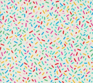 Snack Shack Sprinkles Cream Fabric