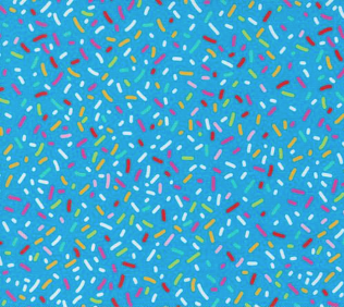 Snack Shack Sprinkles Blueberry Fabric