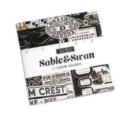 Sable Swan Charm Pack