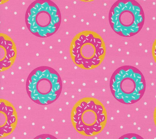 Snack Shack Donut Dots Berrylicious Fabric