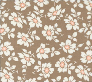 Jelly Jam Flour Sack Daisy Florals Twine Fabric