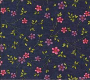 In Bloom Spring Fling Small Floral Eve Yardage