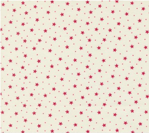 Dear Santa Stars Blenders Snow Fabric