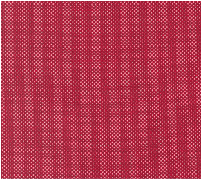 Dear Santa Mini Snowballs Dots Crimson Fabric