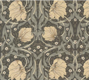 Ebony Suite Pimpernell Florals Charcoal Fabric