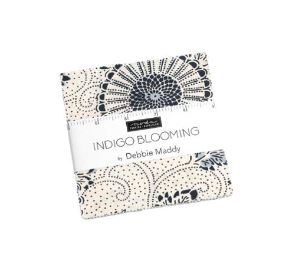 Indigo Blooming Charm Pack