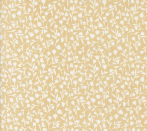 Flower Girl Meadow Small Floral Wheat Fabric