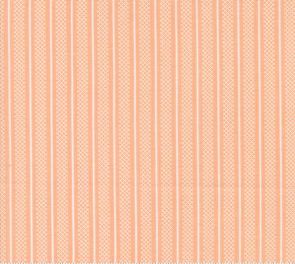 Flower Girl Hatched Stripes Peachy Fabric