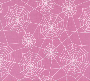 Hey Boo Spider Webs Purple Haze Fabric