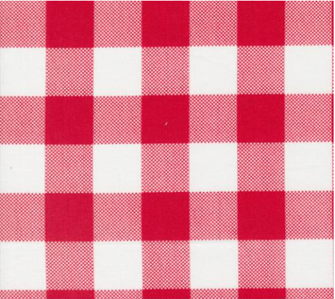 Starberry Checks and Plaids Red Fabric