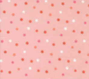 Hey Boo Magic Stars Blenders Bubble Gum Pink Fabric