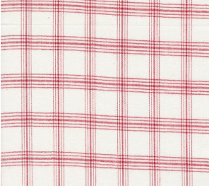 Panache Plaids Stripes Wovens Red White Fabric