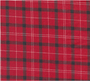 Panache Plaids Stripes Wovens Red Black White Fabric