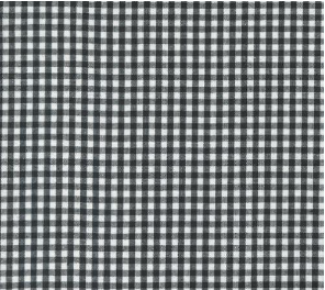 Panache Plaids Wovens White Black Fabric