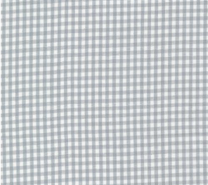 Panache Checks Wovens White Grey Fabric