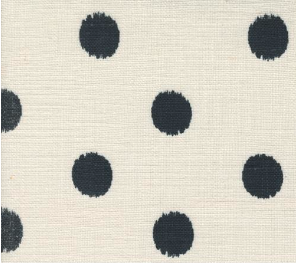 Panache Slub Dot White Fabric