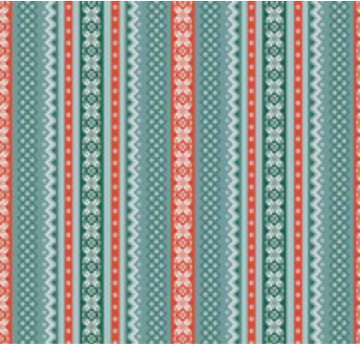Ski Hill Sweater Teal Yardage