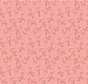 Melody Vines Apricot Yardage