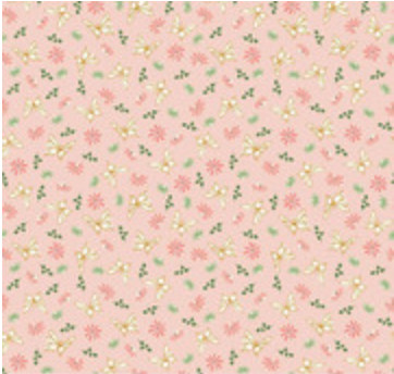 Melody Flutter Flora Peaches 'n Cream Yardage