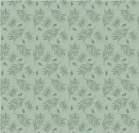 Garden Dreams Beetle Sage Yardage